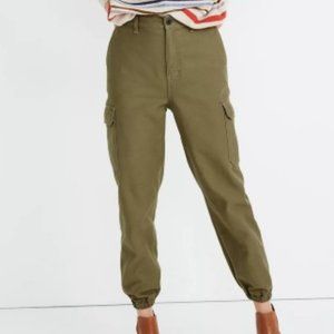 Madewell High-Rise Cargo Fatigue Pants 32